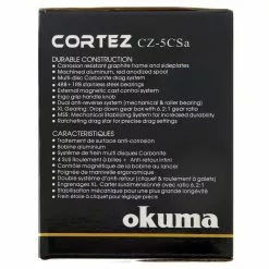 Okuma Cortez CZ-5CS Star Drag Overhead Reel With 30lb Braid -Freshwater Reels Shop 108711 4 n