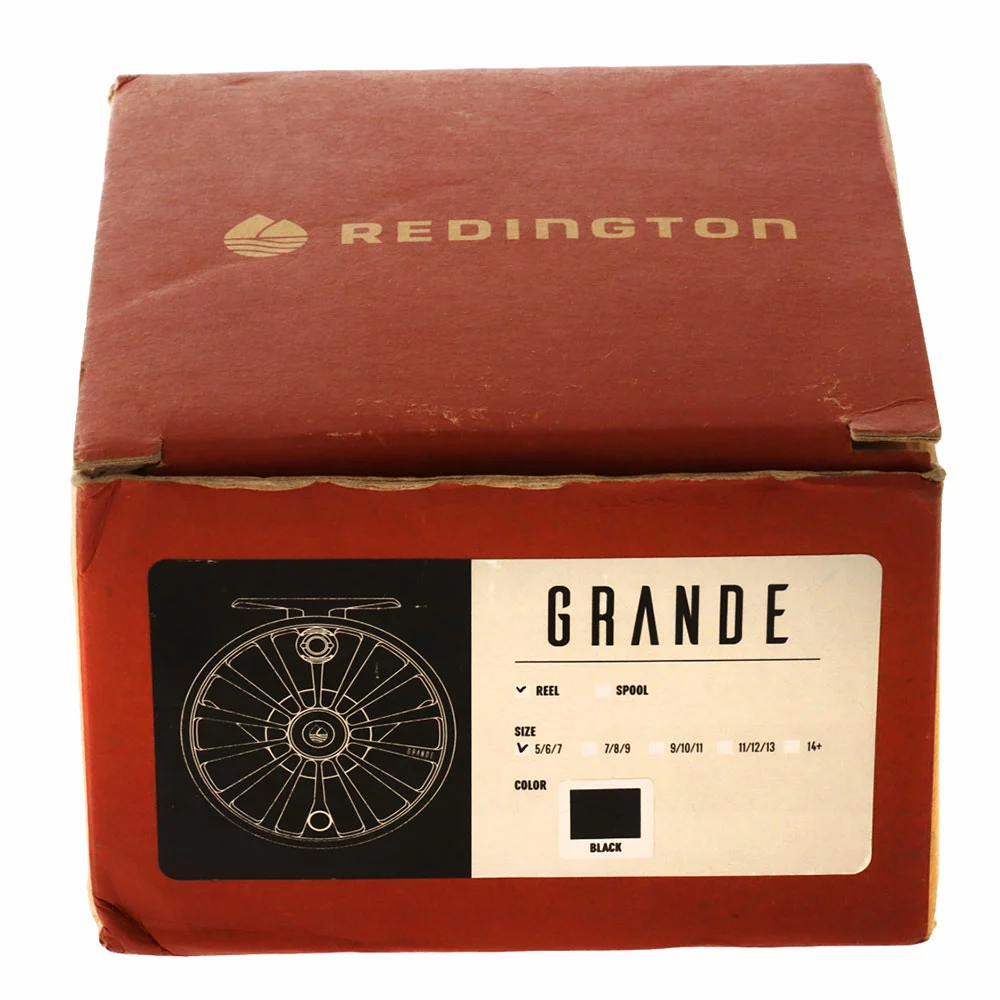 Redington Grande 5/6/7 Big Game Fly Reel Black 3 Redington Grande 5/6/7 Big Game Fly Reel Black
