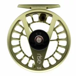 Redington Rise III 5/6 Fly Reel Olive -Freshwater Reels Shop 133351 6 n 1