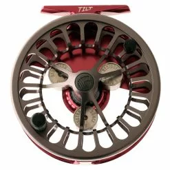 Redington TILT 2-5 Euro Nymph Fly Reel Garnett/Gunmetal -Freshwater Reels Shop 188928 4 n 1