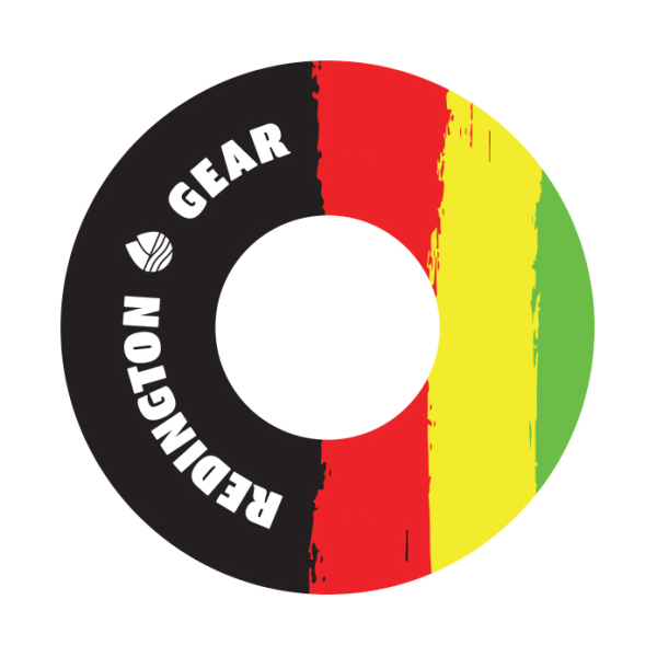 Redington ID 5/6 Reel Decal Rasta 3 Redington ID 5/6 Reel Decal Rasta