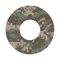 Redington ID 5/6 Reel Decal Digi-Camo