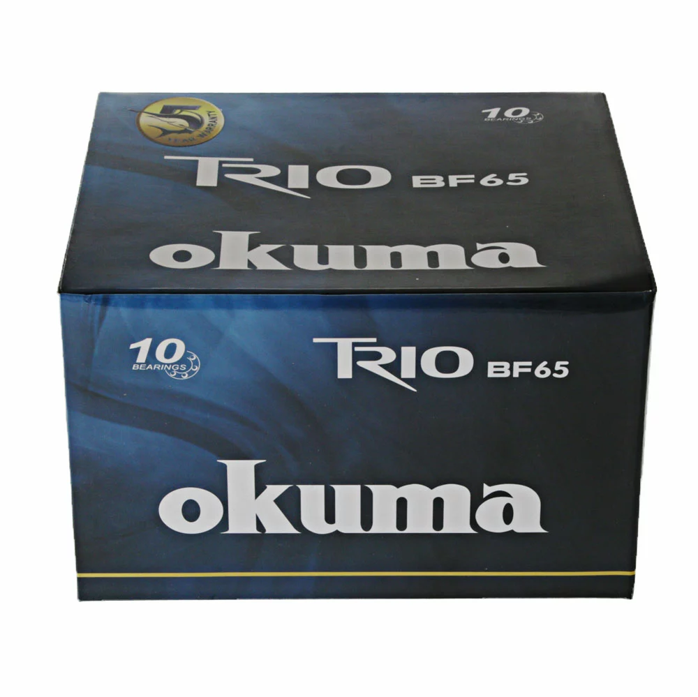 Okuma Trio Hybrid Tech 65 Spinning Baitfeeder Reel 3 Okuma Trio Hybrid Tech 65 Spinning Baitfeeder Reel
